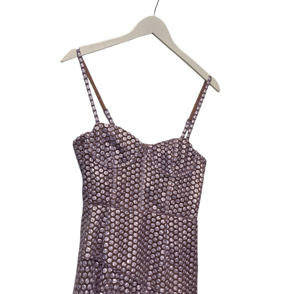 Fleur du Mal Purple Mini Dress - Picture 5 of 9